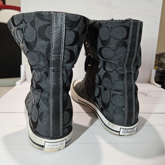 Coach Bonney Sherling Womens High Top - Picture 6 of 14
